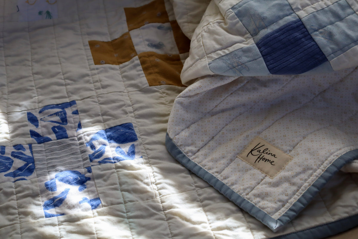 Nine-Patch Memory Quilt