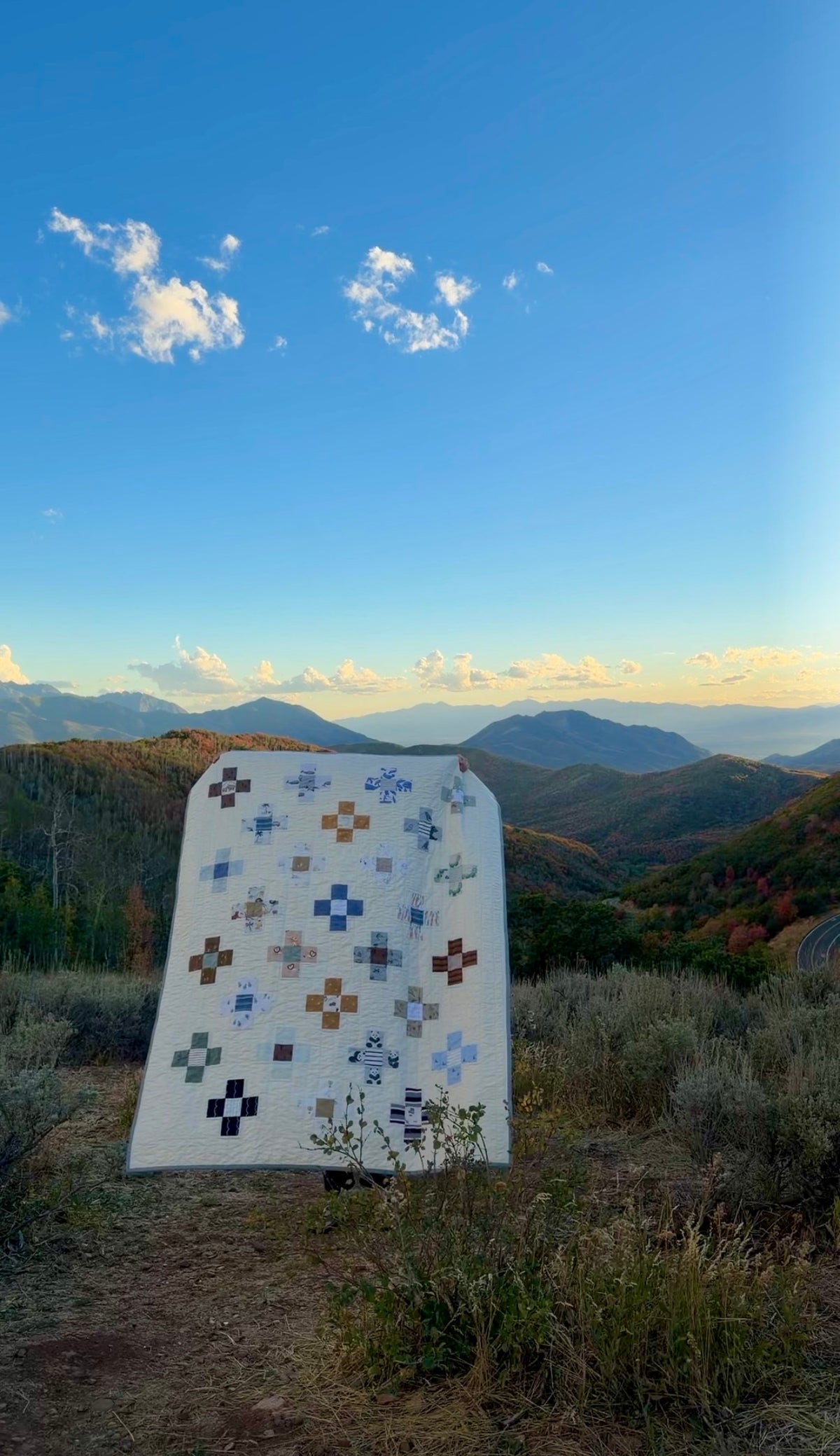 Nine-Patch Memory Quilt